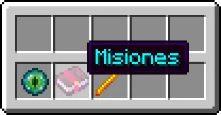 Ítem de misiones y retos en el inventario